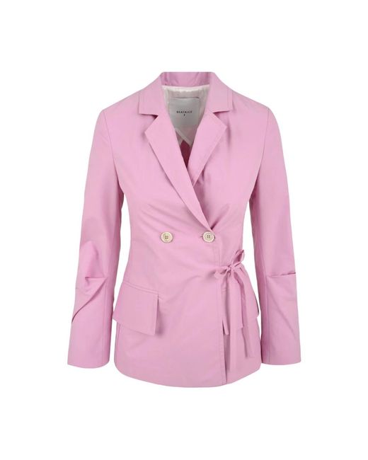 Beatrice B. Jassen ,Roze ,Katoen Damesjas Model 22Fe 3824B130 in het Pink