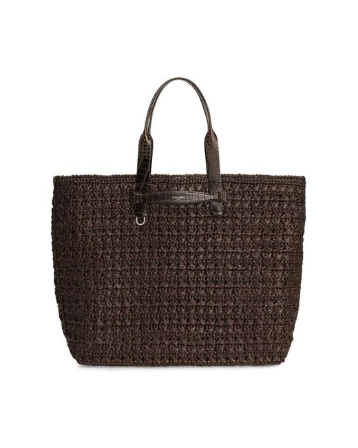Dolce & Gabbana Brown Stilvolle Tote Tasche