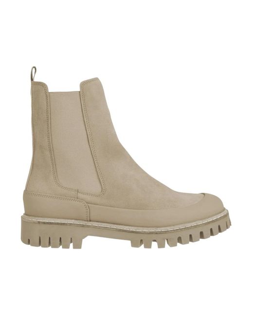 Tommy Hilfiger Natural Chelsea Boots