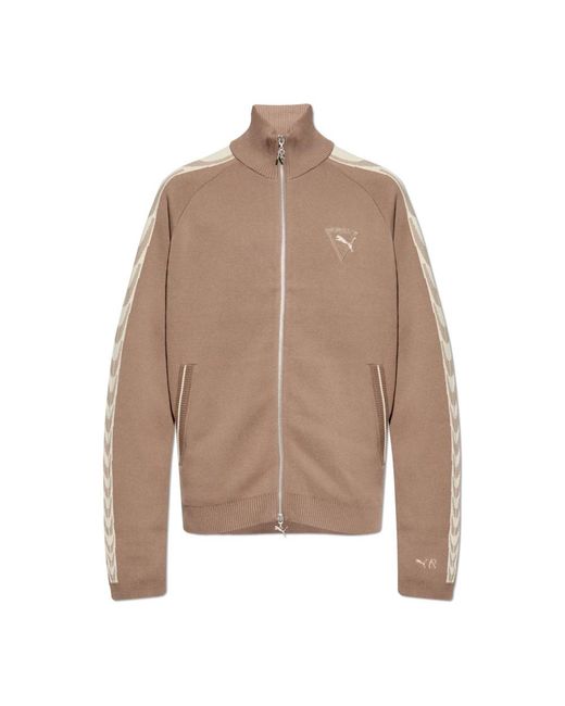 Cardigans PUMA pour homme en coloris Brown