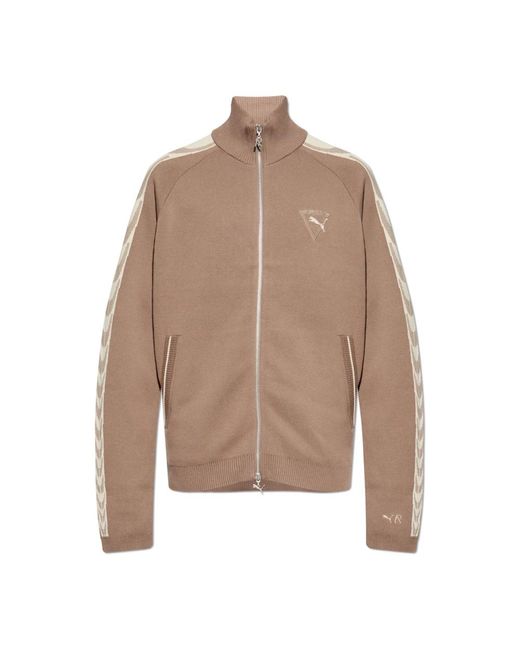 PUMA Brown Cardigans for men