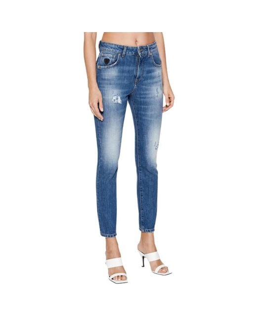 John Richmond Blue Skinny Fit Jeans
