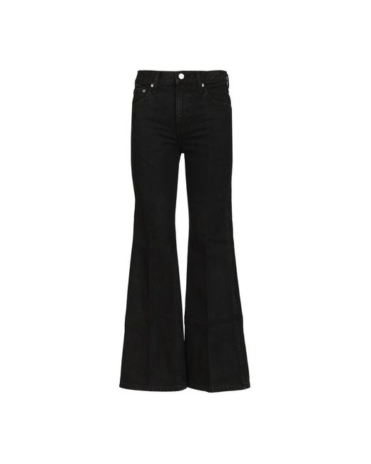 Khaite Black Flare Jeans