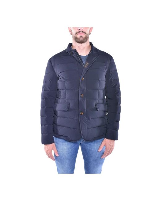 Moorer Blue Winter Jackets for men