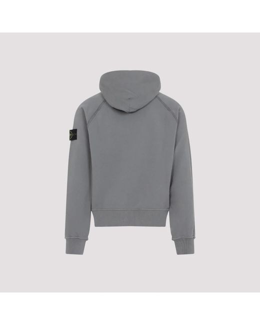 Stone Island Grauer Sweatshirt Stilvolles Design Aw25 in Gray für Herren