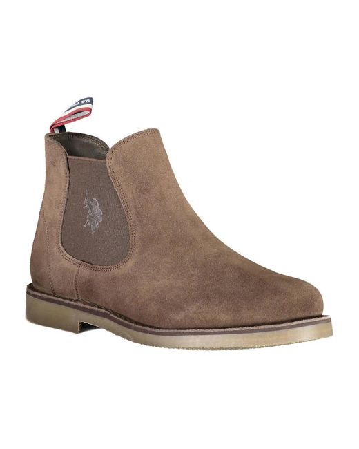 Shoes > boots > chelsea boots U.S. POLO ASSN. pour homme en coloris Brown