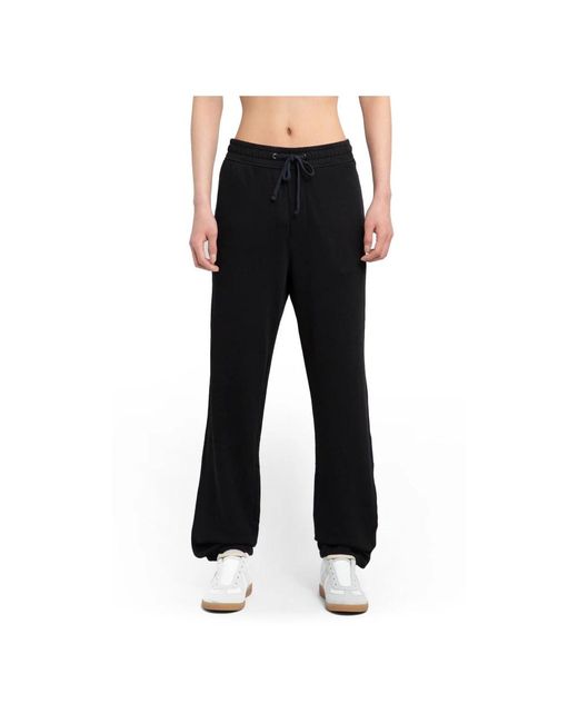 James Perse Leichte terry sweatpants mit elastischem bund,schwarze leichte terry sweatpants drop crotch in Gray für Herren