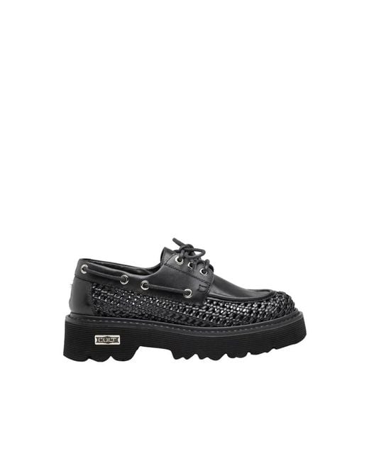 Cult Black Boat Shoes