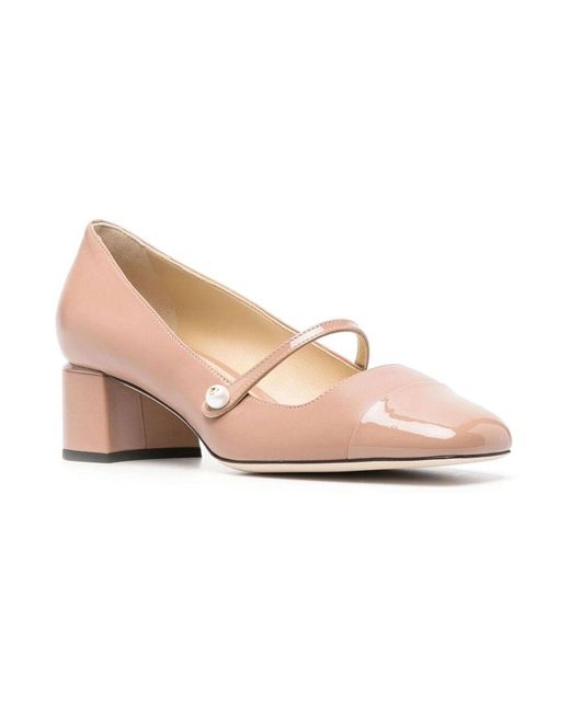 Jimmy Choo Pink Rosa ballettpumps für frauen