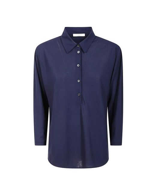 Polo Shirts Zanone en coloris Blue