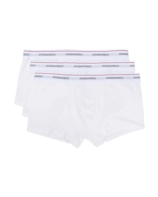 DSquared² White Underpants for men