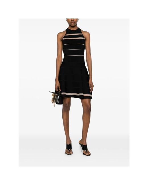 Balmain Black Short Dresses