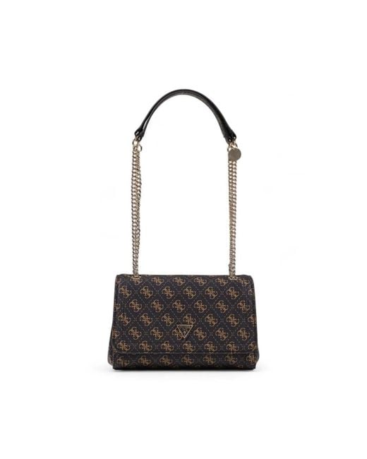 Shoulder Bags Guess de color Black