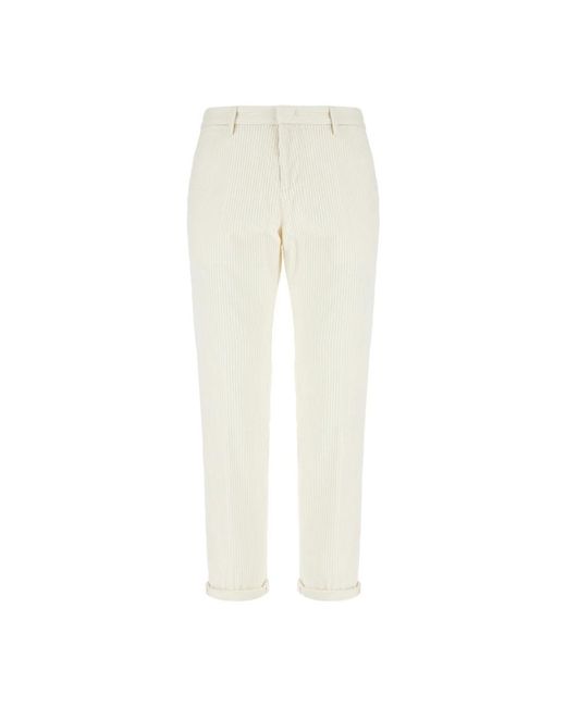 Dondup Broeken ,Wit ,Denim Klassieke Denim Jeans Voor Dagelijks Gebruik in het Natural voor heren