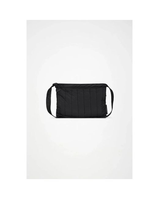 Rains Black Cross Body Bags