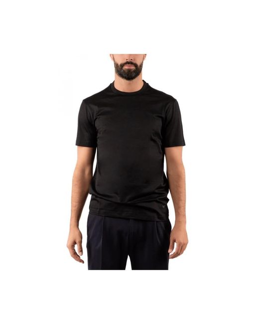 Emporio Armani Black T-Shirts for men