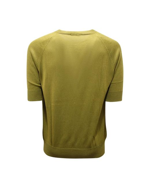 PT01 Green Round-Neck Knitwear for men