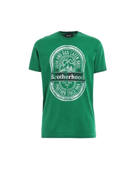 T-Shirts DSquared² de hombre de color Green
