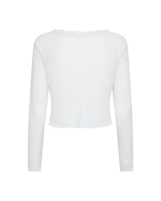 Cardigans Ichi de color White