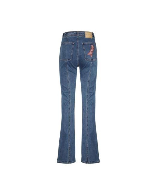 See By Chloé Blue Boot-Cut Jeans