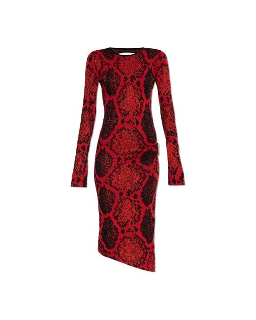 The Attico Red Midi Dresses