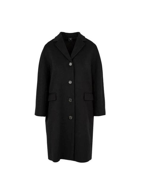 Aspesi Black Single-Breasted Coats