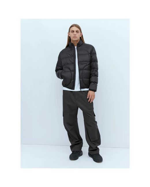 Moncler Black Wide Trousers for men