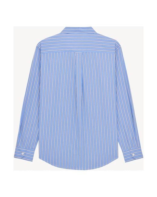 Saint Laurent Blue Casual Shirts for men