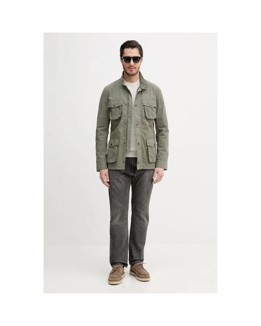 Light Jackets di Barbour in Green da Uomo