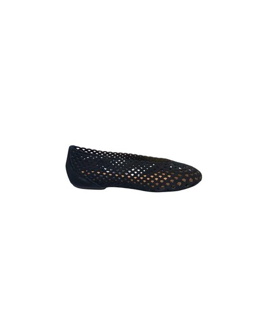 Sergio Rossi Black Ballerina Shoes