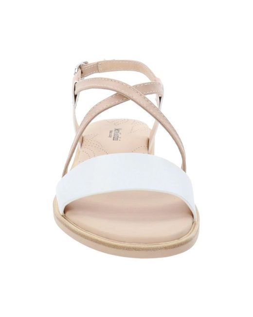 Nero Giardini White Leder schnallen sandalen