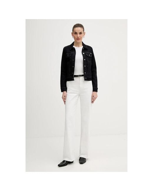 Denim Jackets DKNY de color Black
