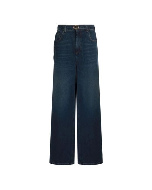 Twinset Blue Wide Jeans
