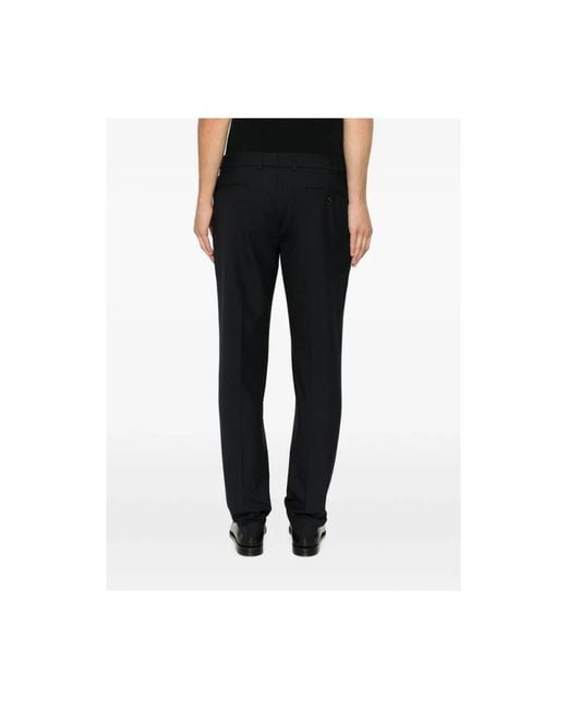 Berwich Black Suit Trousers for men