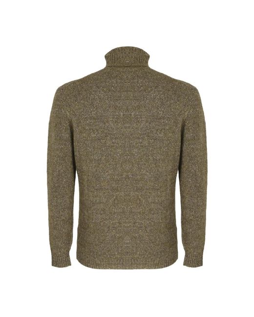 Kangra Green Turtlenecks for men