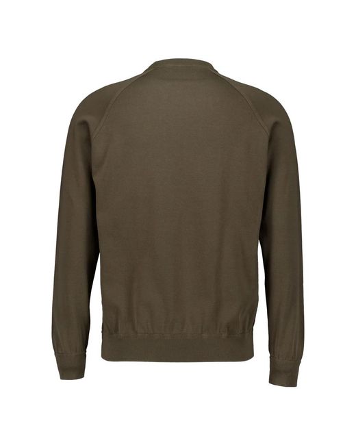 FILIPPO DE LAURENTIIS Green Round-Neck Knitwear for men
