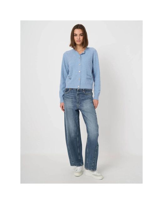 Repeat Cashmere 1765 Vest in het Blue