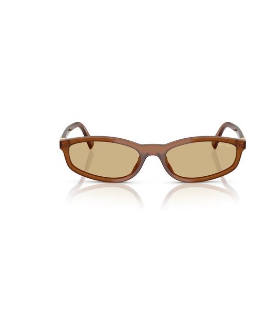 Miu Miu Metallic Sunglasses