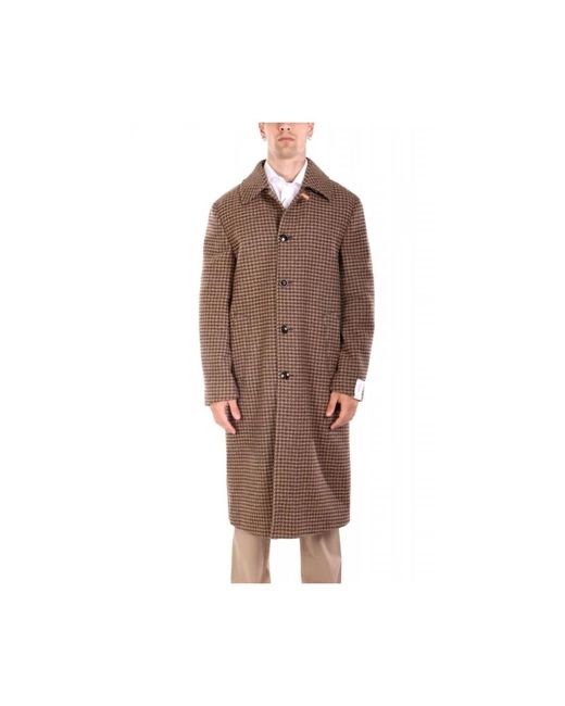 Baldessarini Brown Single-Breasted Coats for men