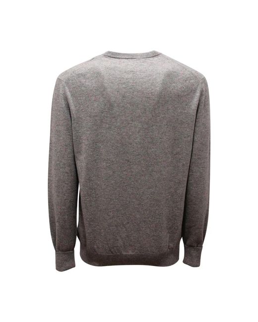 Ballantyne Gray Round-Neck Knitwear for men