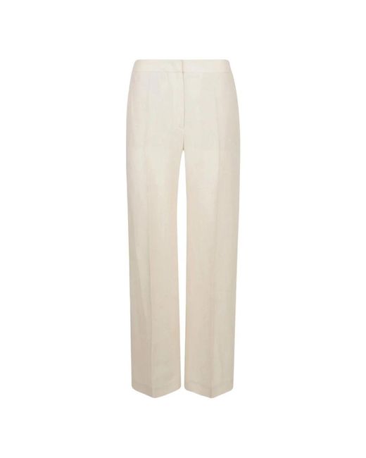 Eleventy Wijde Broek in het White