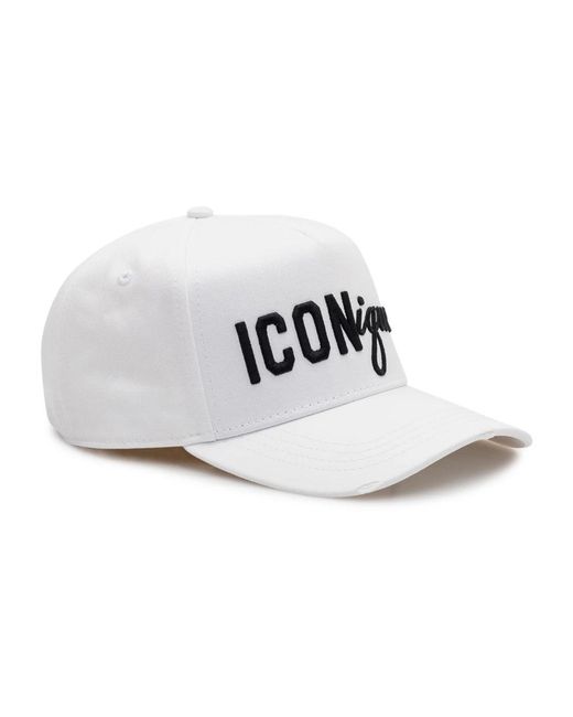 DSquared² White Caps for men