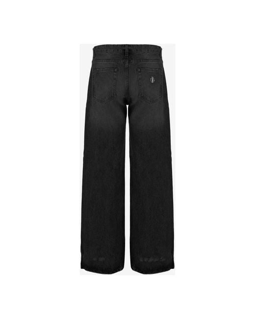 THE GARMENT Black Wide Jeans
