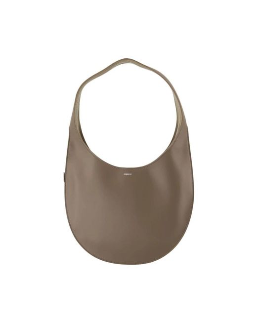 Coperni Brown Braune Leder-Schultertasche Mit Swipe