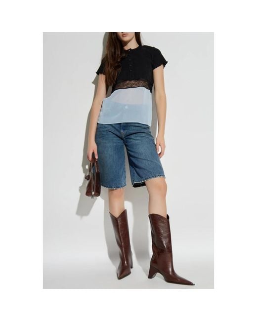 Blouses Coperni en coloris Black