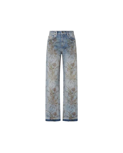 Liu Jo Blue Straight Fit Jeans