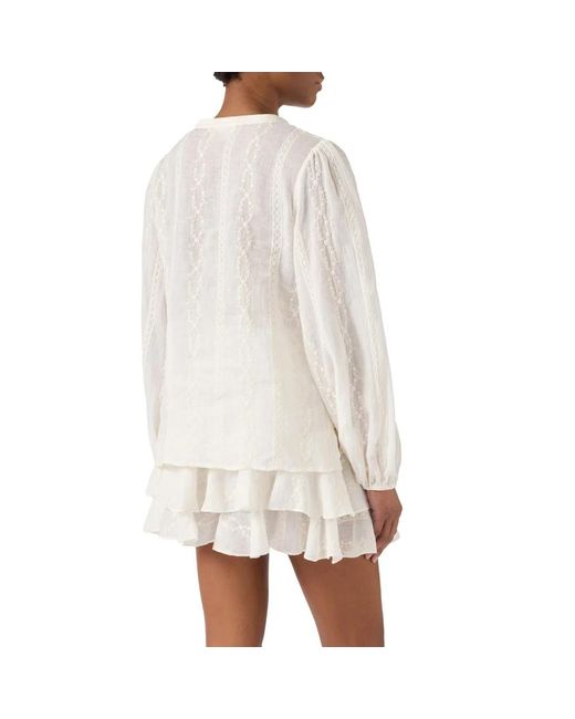 Mc2 Saint Barth White Blouses