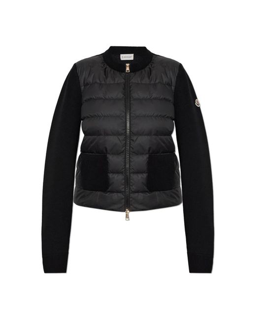 Cardigans Moncler en coloris Black