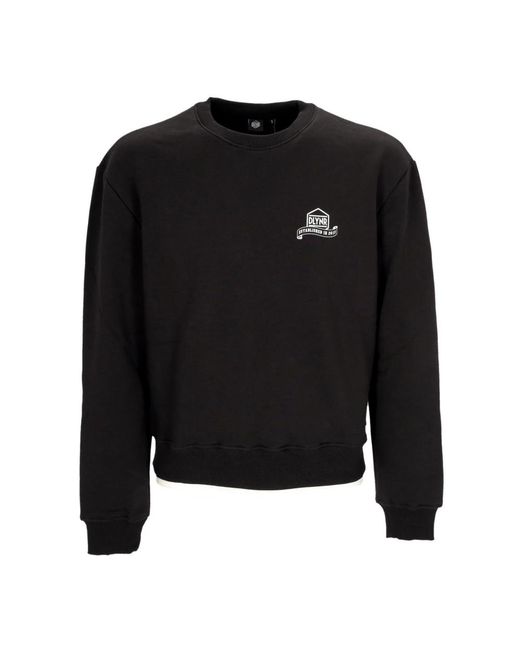 DOLLY NOIRE Black Sweatshirts for men