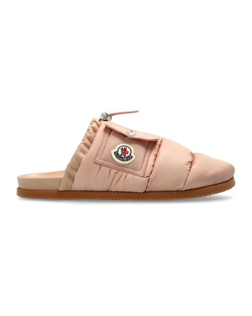 Moncler Pink Slides mon